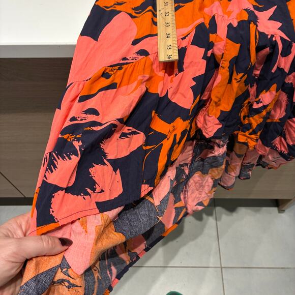 Anthropologie Abel the Label Printed Clare Midi Dress Small - Picture 8 of 9